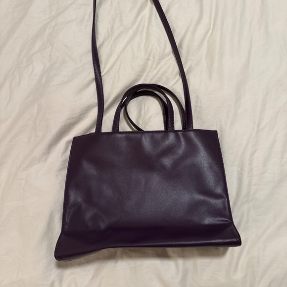 Telfar Purple Tote Bag Medium - Picture 2 of 3